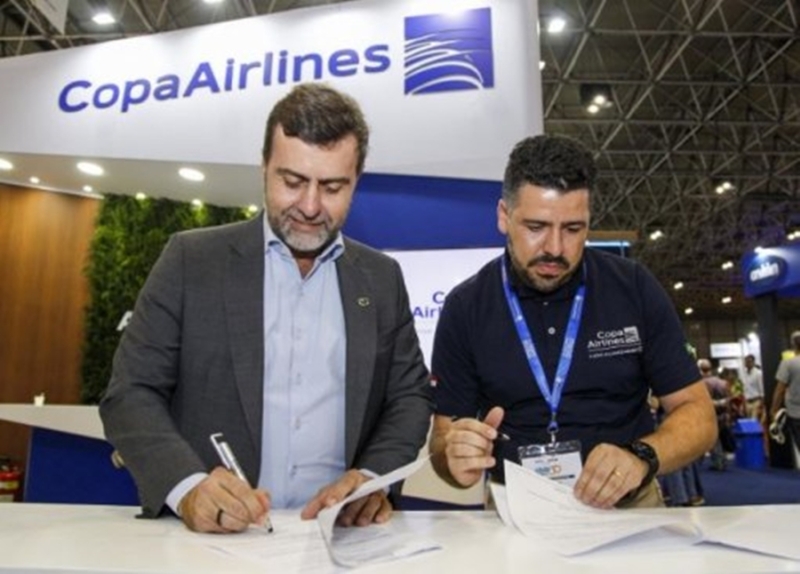 Copa Airlines e Embratur firmam protocolo de inten?es