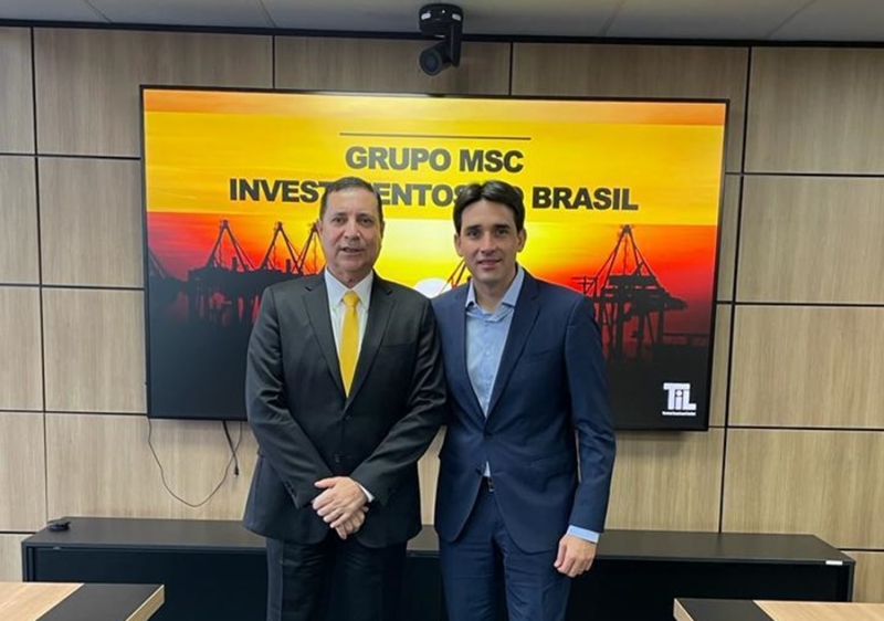 Ministro dos Portos e Diretor da TIL discutem sobre investimentos no Setor Portu?rio Brasileiro - 1