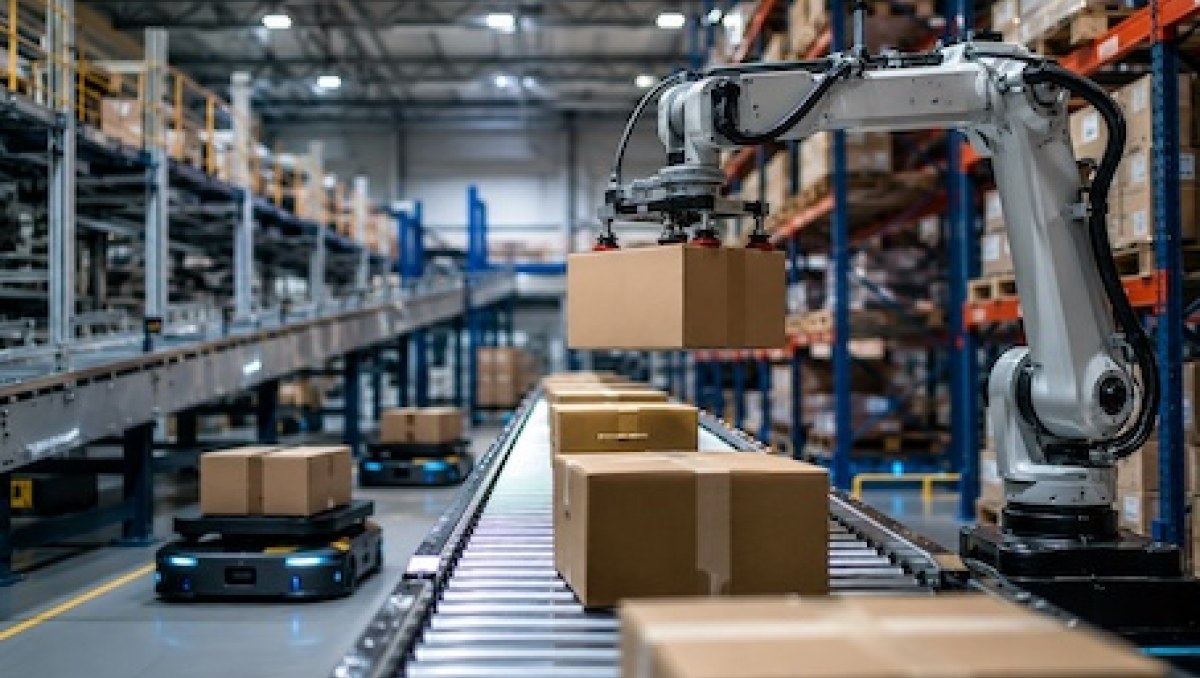 Mercado de automação logística deve dobrar até 2032