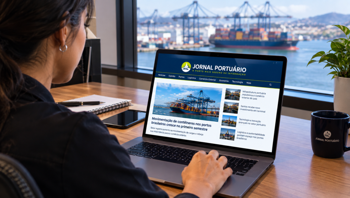 Jornal Portuário amplia acessibilidade digital para os leitores