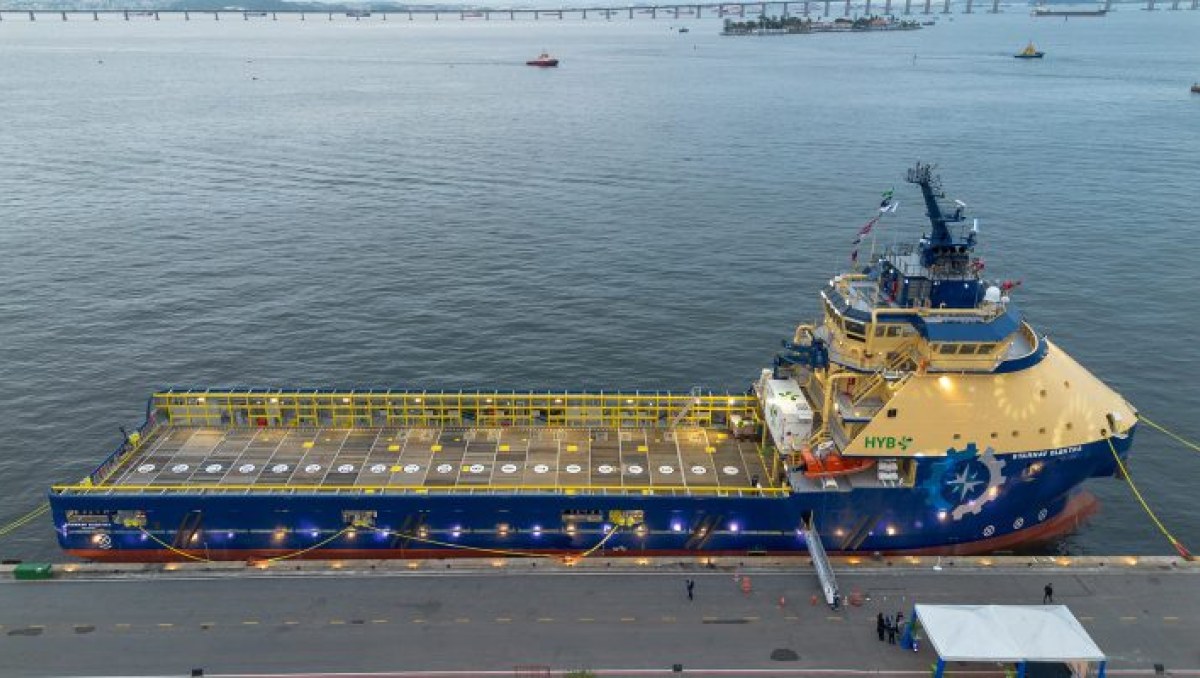 Primer PSV híbrido diseñado y construido en Brasil recibe ABS Class