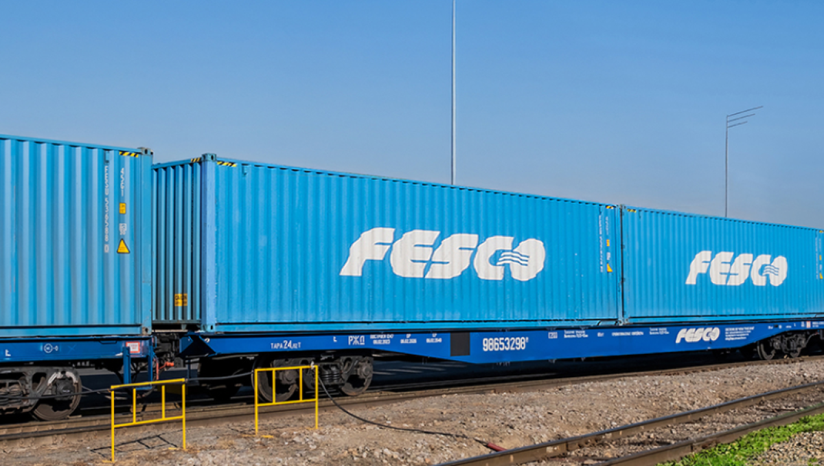 Fesco amplía la geografía de su servicio ferroviario y pasa de China a Kazajstán y Uzbekistán