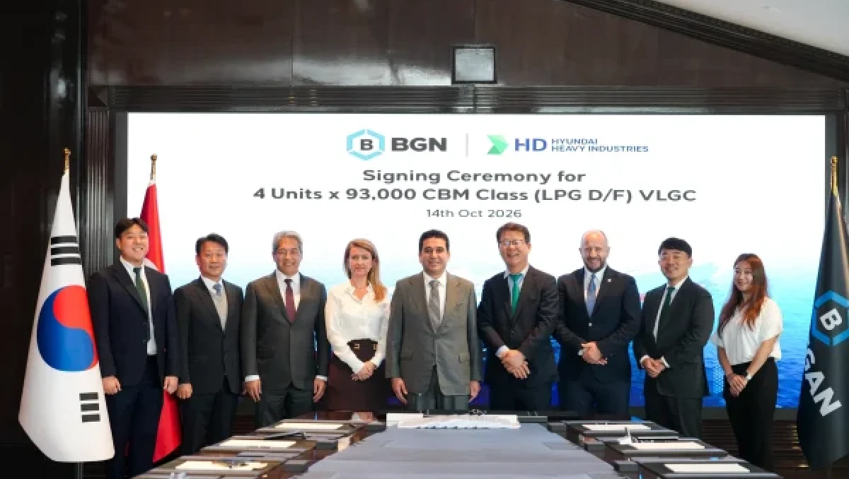 BGN amplía su flota de buques de GLP con pedido de cuatro VLGC de combustible dual