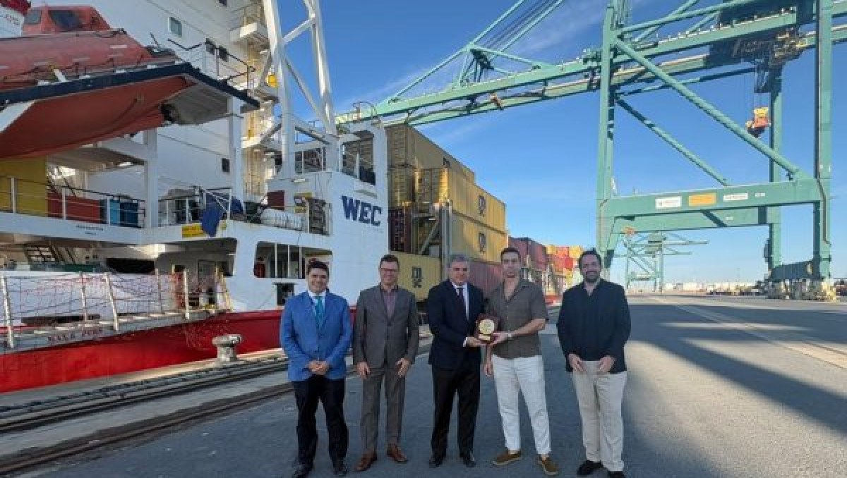 España: Puerto de Huelva acoge presentación de nueva conexión marítima operada por WEC Lines
