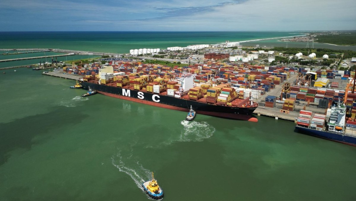 MSC inclui Suape em rota com o Golfo do México e a