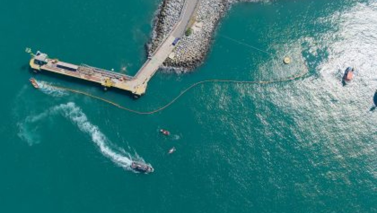 Porto de San Antonio realiza simulado de derramamento de combustível para reforçar segurança marítima