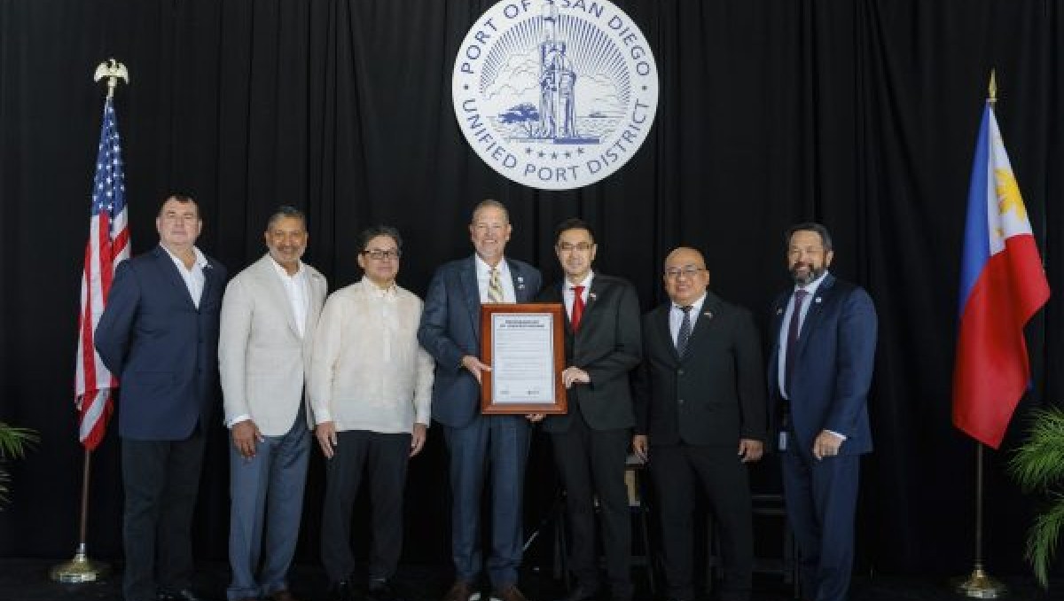 EE.UU.: Puerto de San Diego y Autoridad Metropolitana de Subic Bay celebran acuerdo como terminales hermanas
