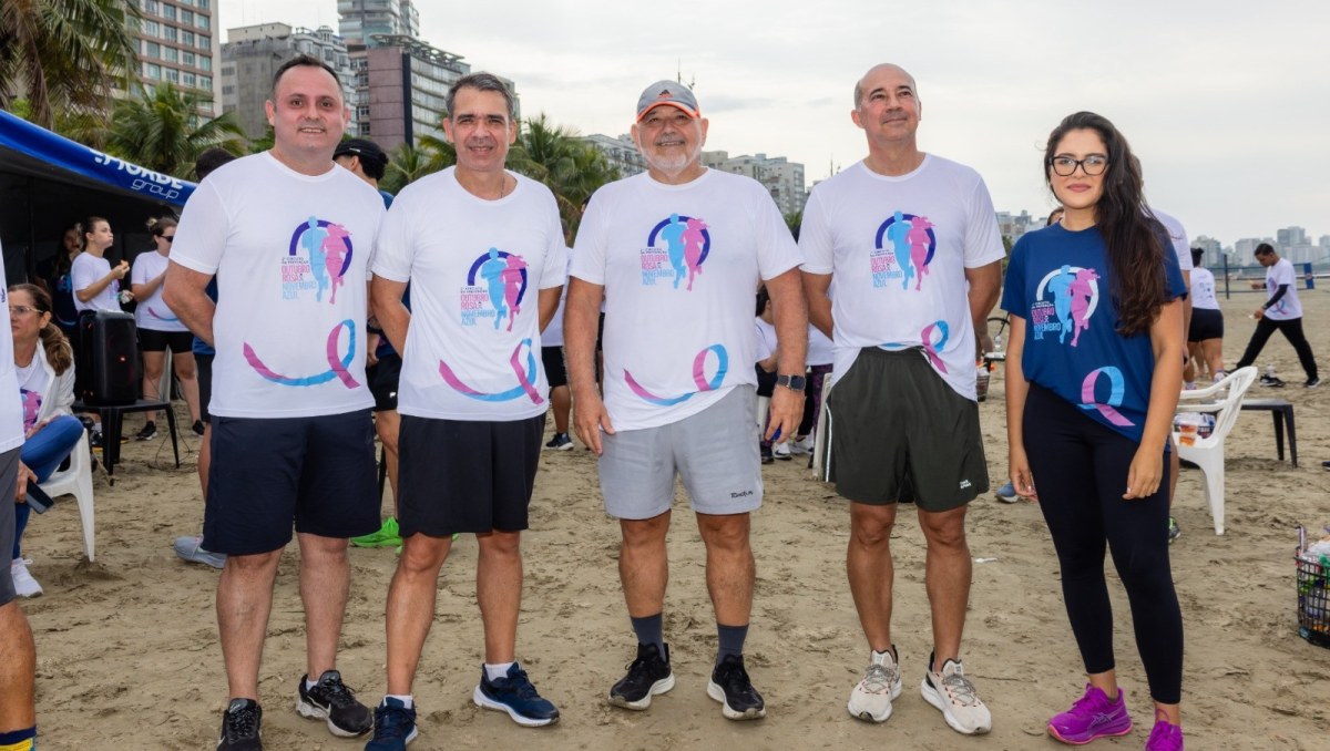 Sopesp promove corrida e caminhada em prol do Outubro Rosa e Novembro Azul