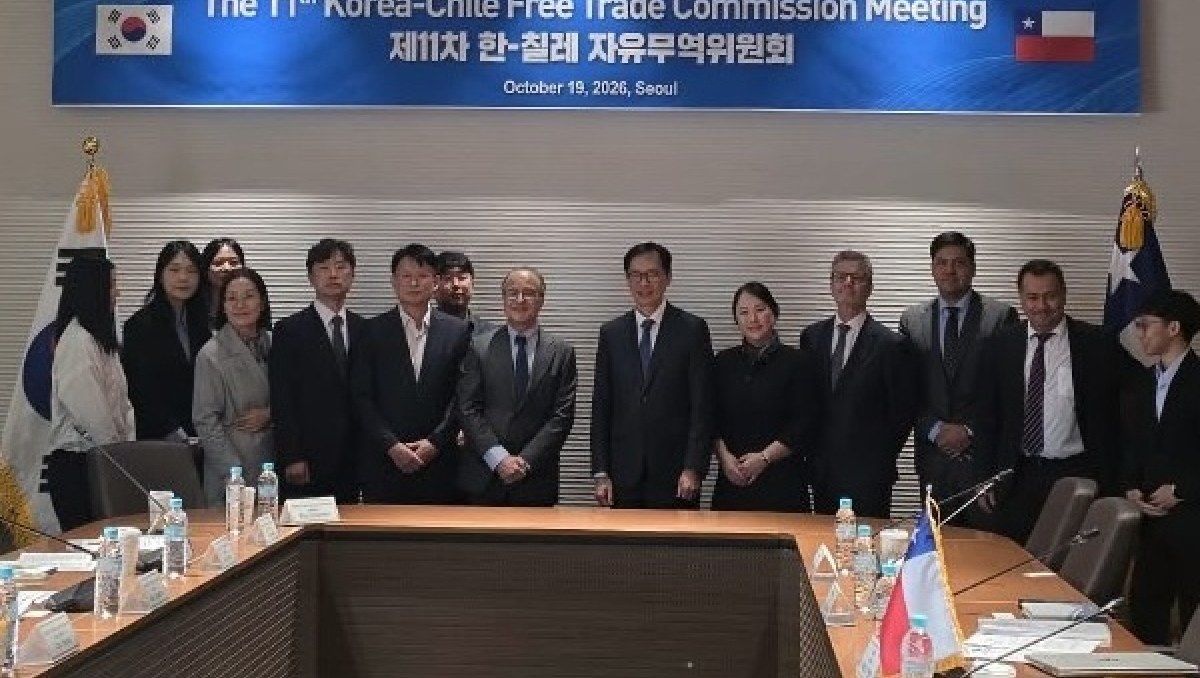 Chile y Corea del Sur retoman diálogo para revisar Tratado de Libre Comercio