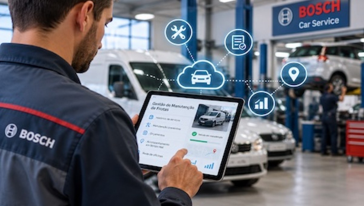 Sem Parar Empresas e Bosch integram gestão de manutenção de frotas