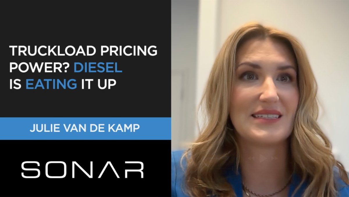 Truckload Pricing Power? Diesel Is Eating It Up
