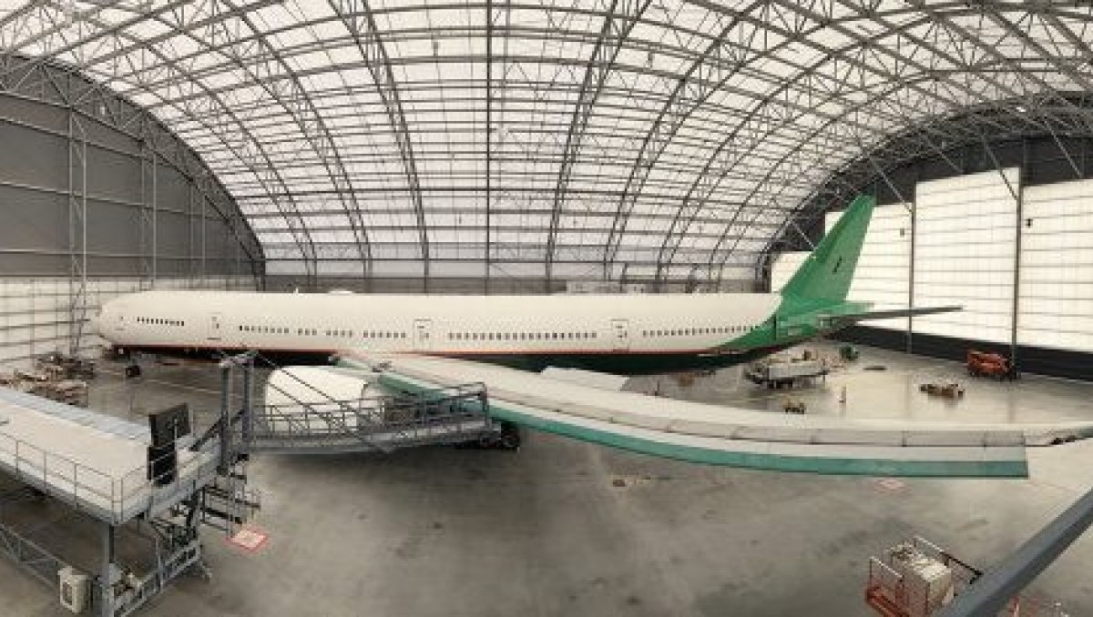 IAI’s Boeing 777-300ERSF freighter conversions start in North America
