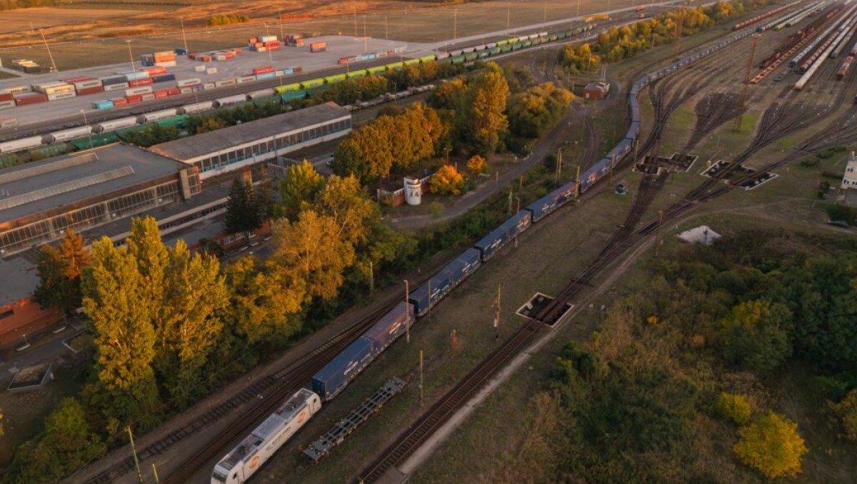 CMA CGM’s first container train arrives at Hungary’s East-West Gate terminal