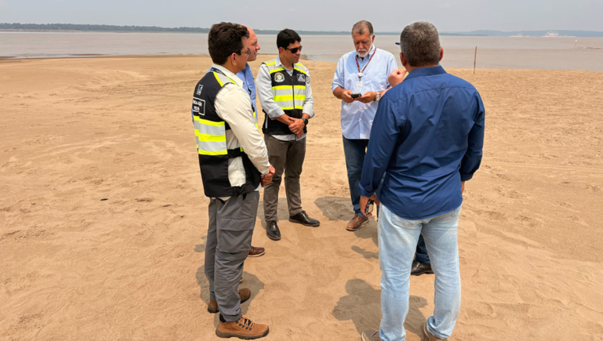 ANTAQ monitora travessias no Amazonas e avalia medidas contra impactos da estiagem