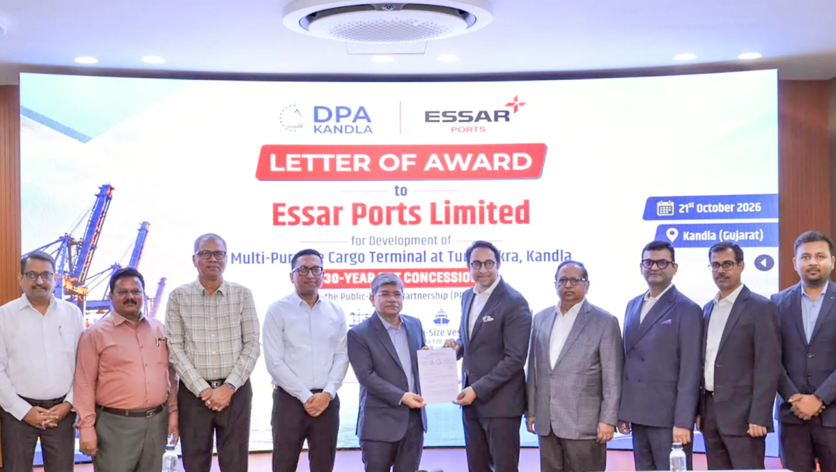 Essar Ports se adjudica desarrollo de nuevo terminal marítimo en India