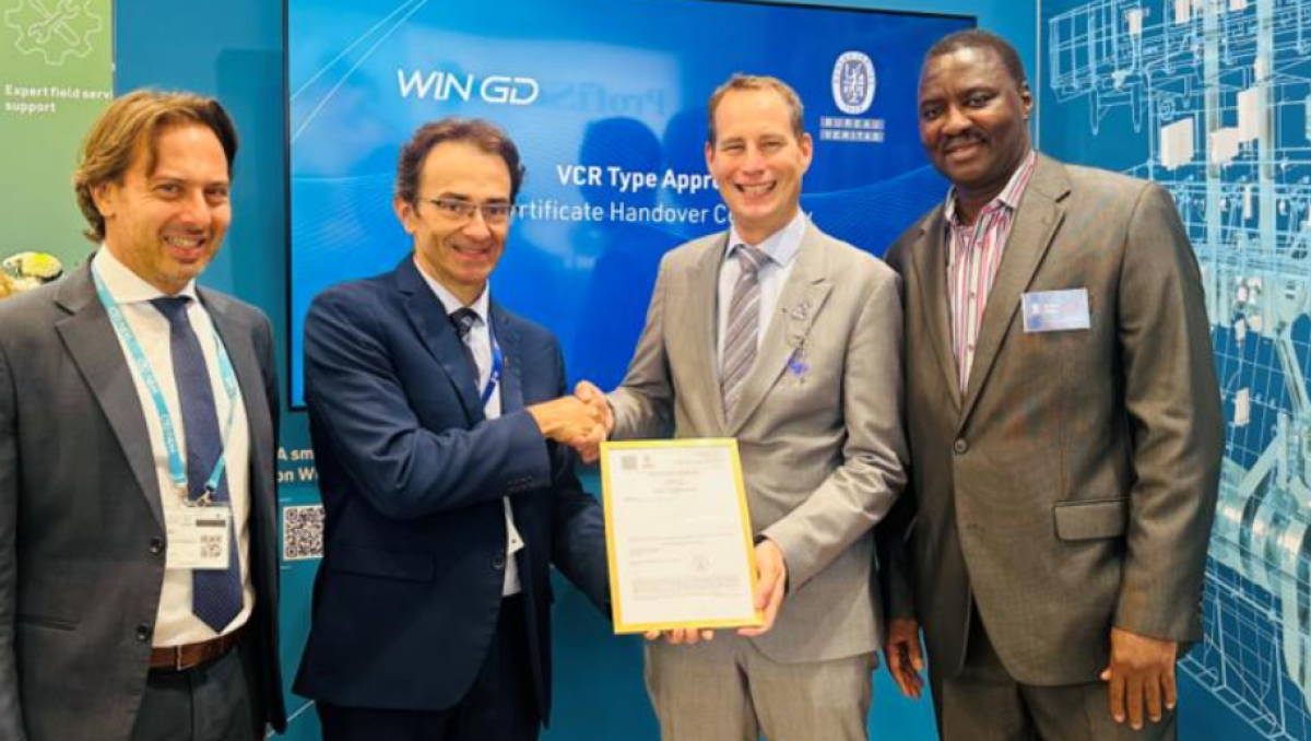 Bureau Veritas otorga homologación a tecnología de relación de compresión variable de WinGD