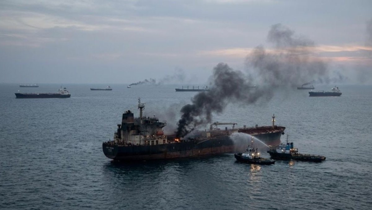 Iran Says 7 Oil Tankers Hit In One Night In Strait Of Hormuz As Fears Of Return To War Grow