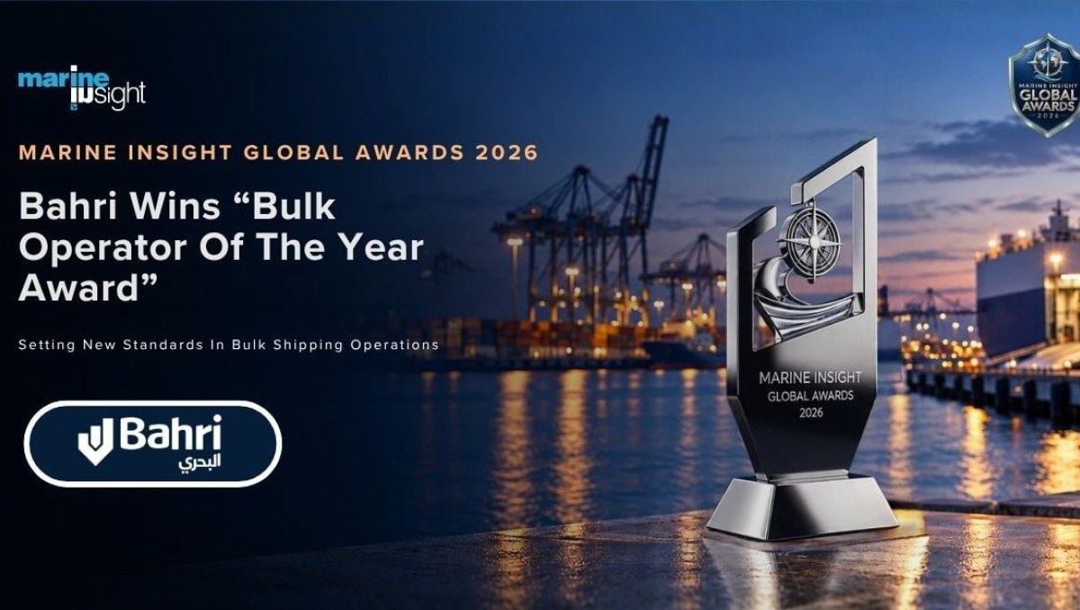 Bahri Dry Bulk Named Bulk Operator Of The Year At Marine Insight Global Awards 2026