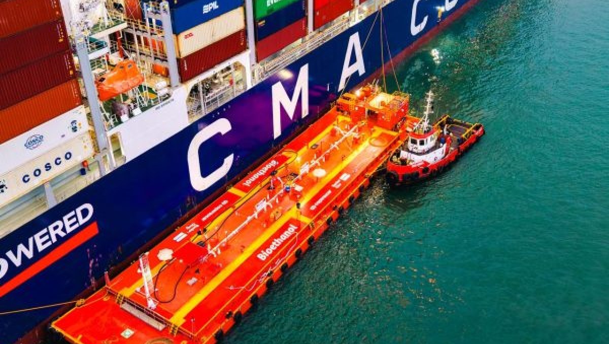 Etanol passa a abastecer navios regularmente no Porto de Santos