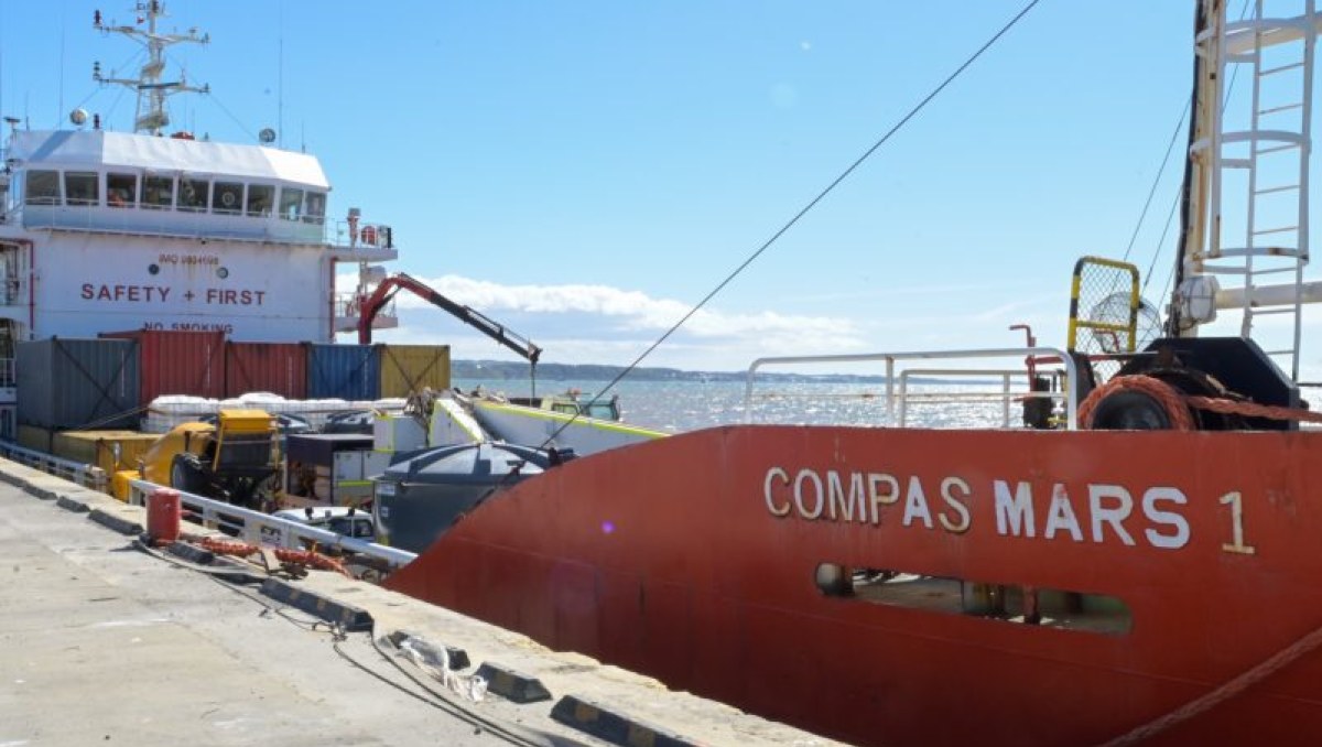 Compas Marine concreta viaje hacia Antártica para abastecer proyecto estratégico de Chile