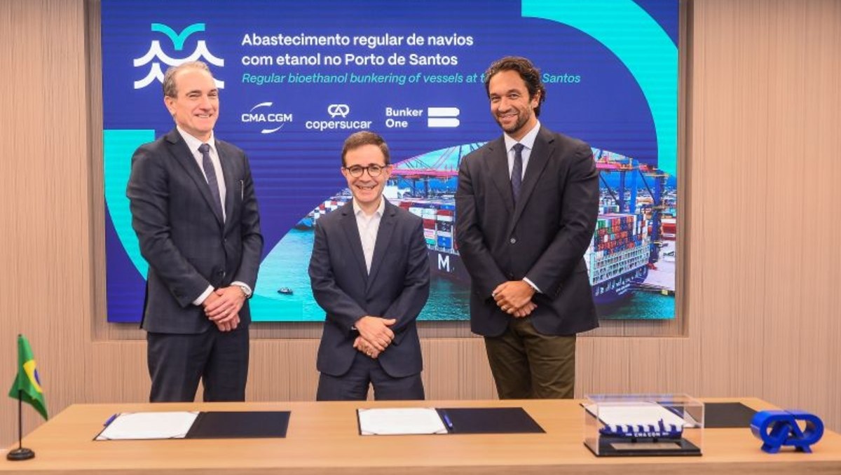 Porto de Santos inicia abastecimento regular de navios com etanol e amplia mercado para biocombustível brasileiro