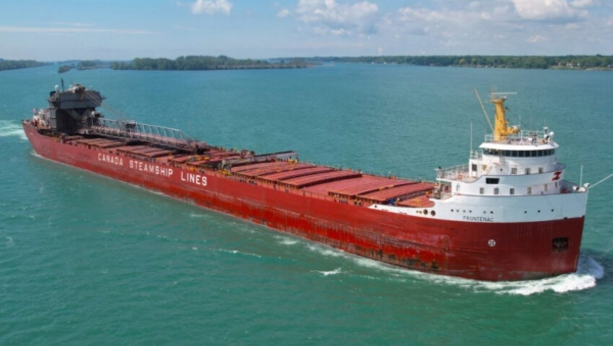 Buque MV Frontenac cumple 58 años de servicio para CSL