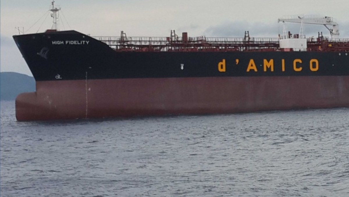 D’Amico Tankers ejerce opción de compra para buque MT High Fidelity