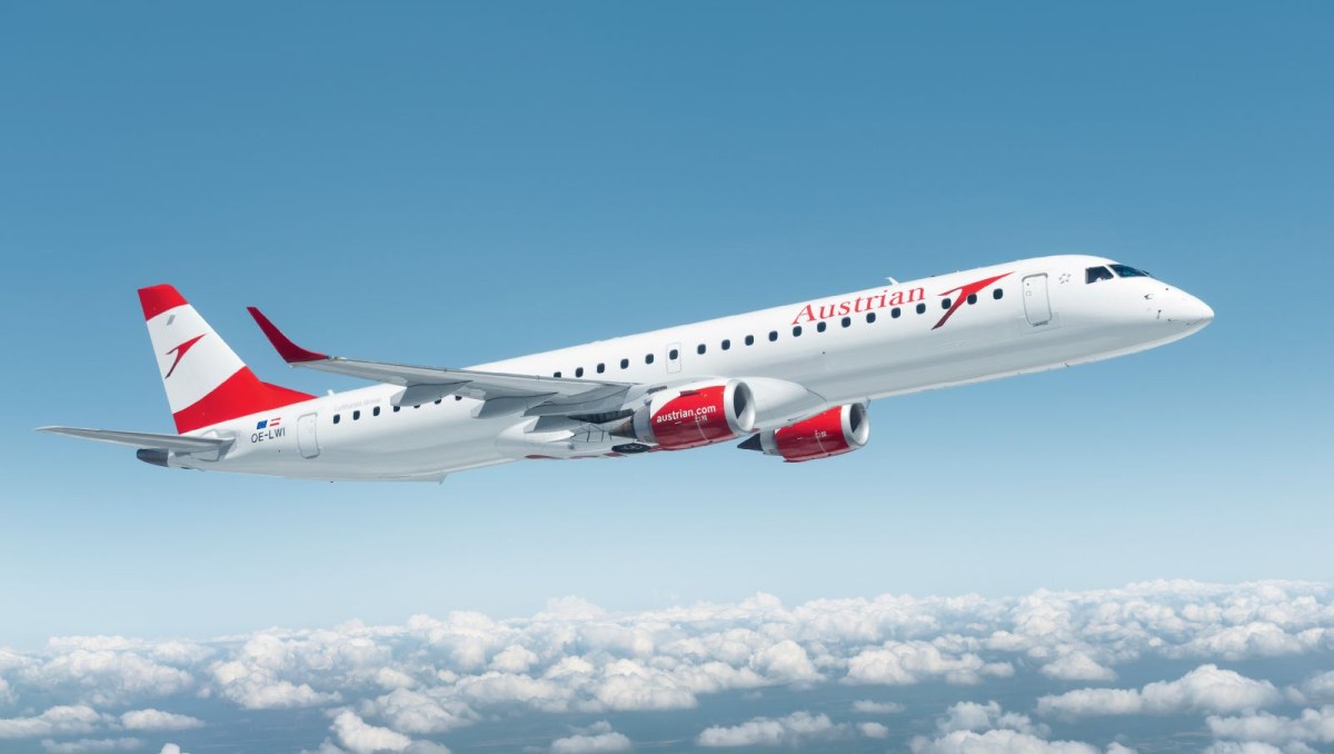 Embraer fecha acordo com Austrian Airlines para suporte a 13 jatos E195