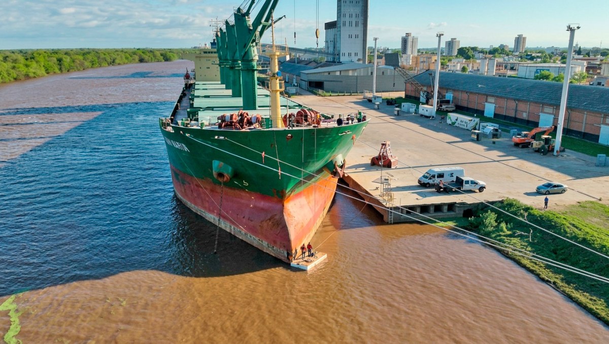 Puerto de Concepción del Uruguay suma 17 embarques durante 2026