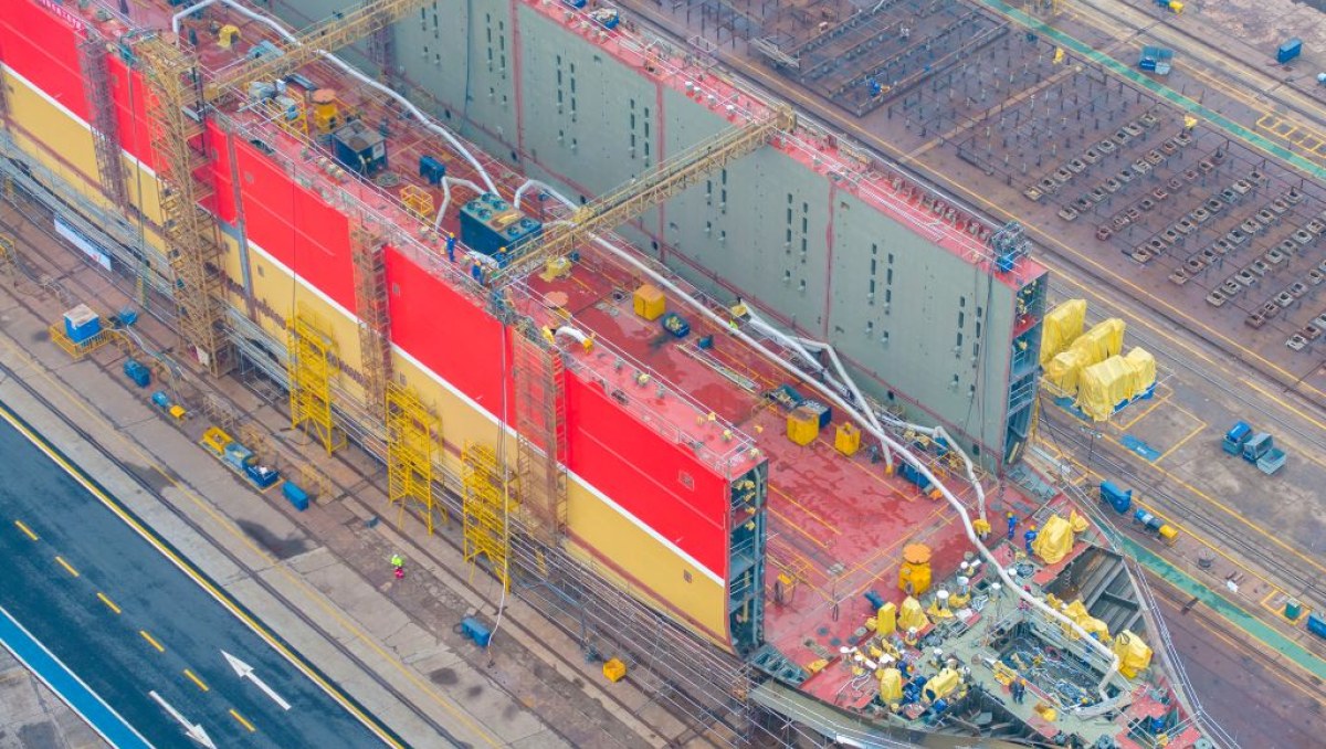 Construção naval da China cresce em 2026 e amplia liderança global com navios de energia limpa