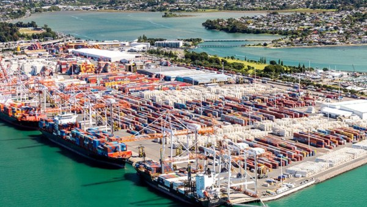 Nueva Zelanda: Puerto de Tauranga moviliza 6,25 millones de toneladas a septiembre de 2026