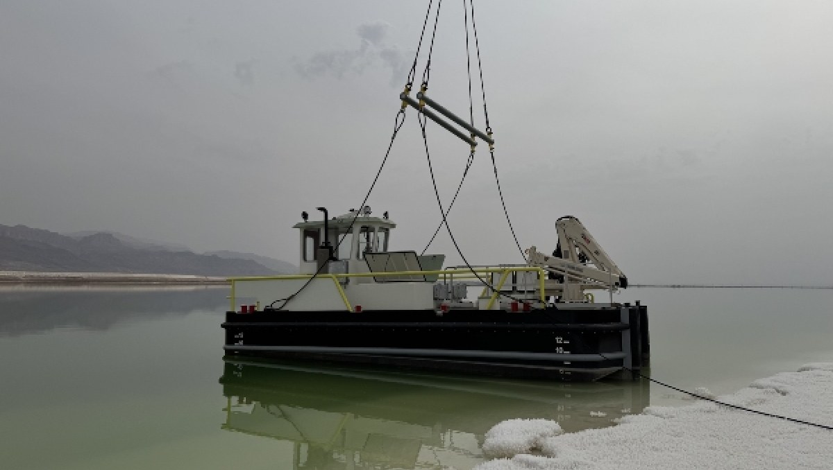 ECTMarine entrega embarcación de trabajo especialmente diseñada a Arab Potash Company