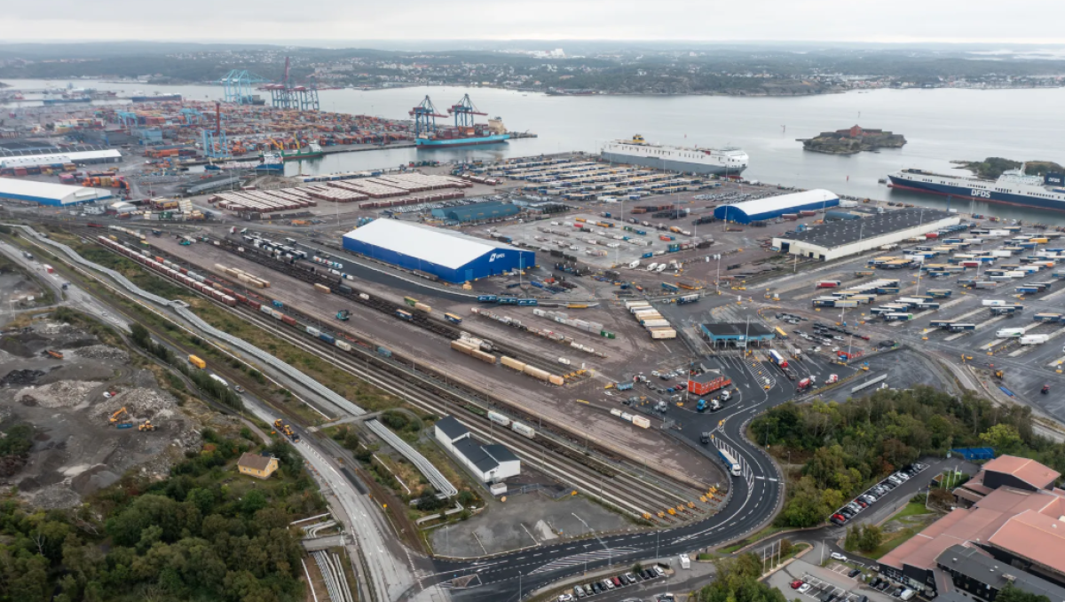 Puerto de Gotemburgo amplía capacidad de Terminal Intermodal de Arken