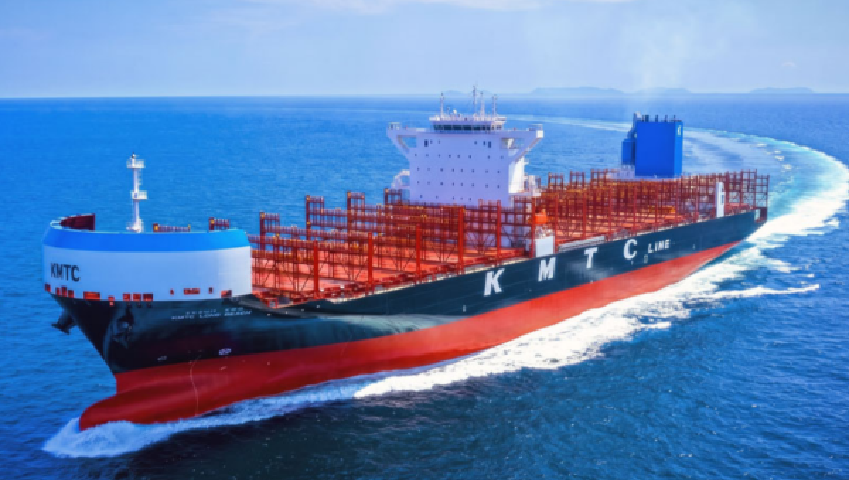 KMTC Line recibe nuevo portacontenedores de 8.700 TEU
