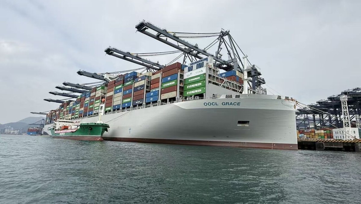 OOCL Grace recibe 983 toneladas de metanol verde en Puerto de Yantian e inicia viaje comercial inaugural