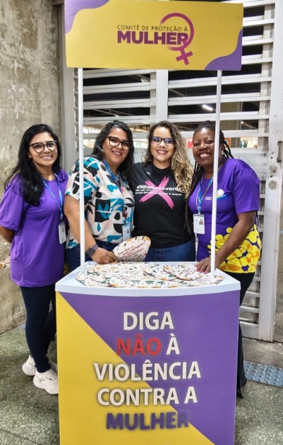 Blitz da Conscientização destaca o trabalho dos Comitês de Proteção à Mulher e mobiliza centenas de pessoas na Rodoviária do Plano Piloto