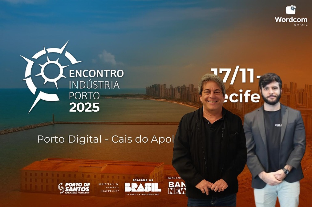 Fellipe Sabat e Pedro de Sá reforçam perspectivas de inovação aberta e gestão portuária no ENIP 2025 – Etapa Recife