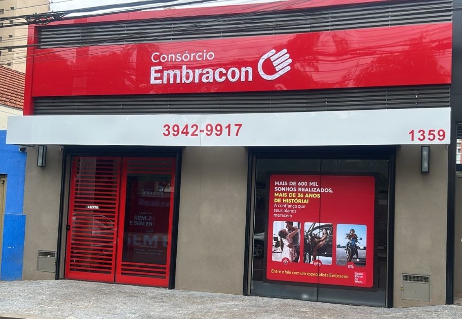 Embracon celebra reinauguração de franquia em Sertãozinho