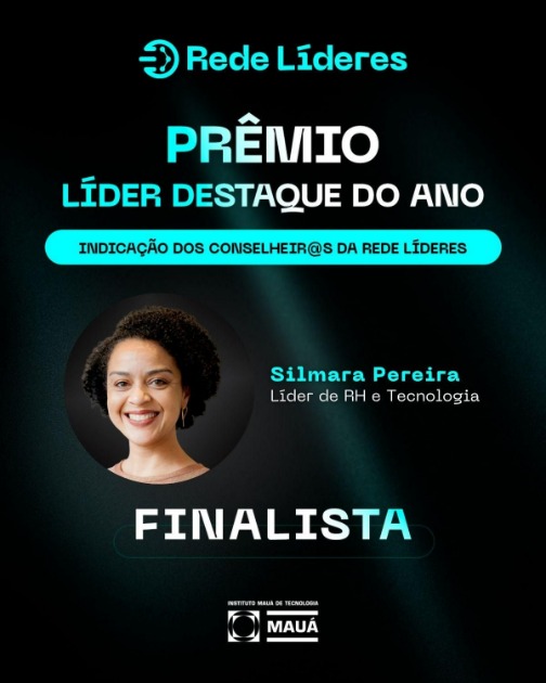 Silmara Pereira é finalista do Prêmio Líder Destaque do Ano, da Rede Líderes