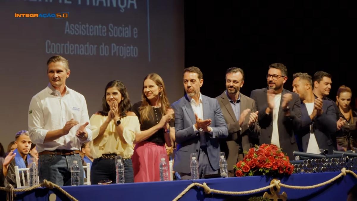 Integração 5.0 acompanha formatura do Projeto Tripulantes do Cenep em Santos