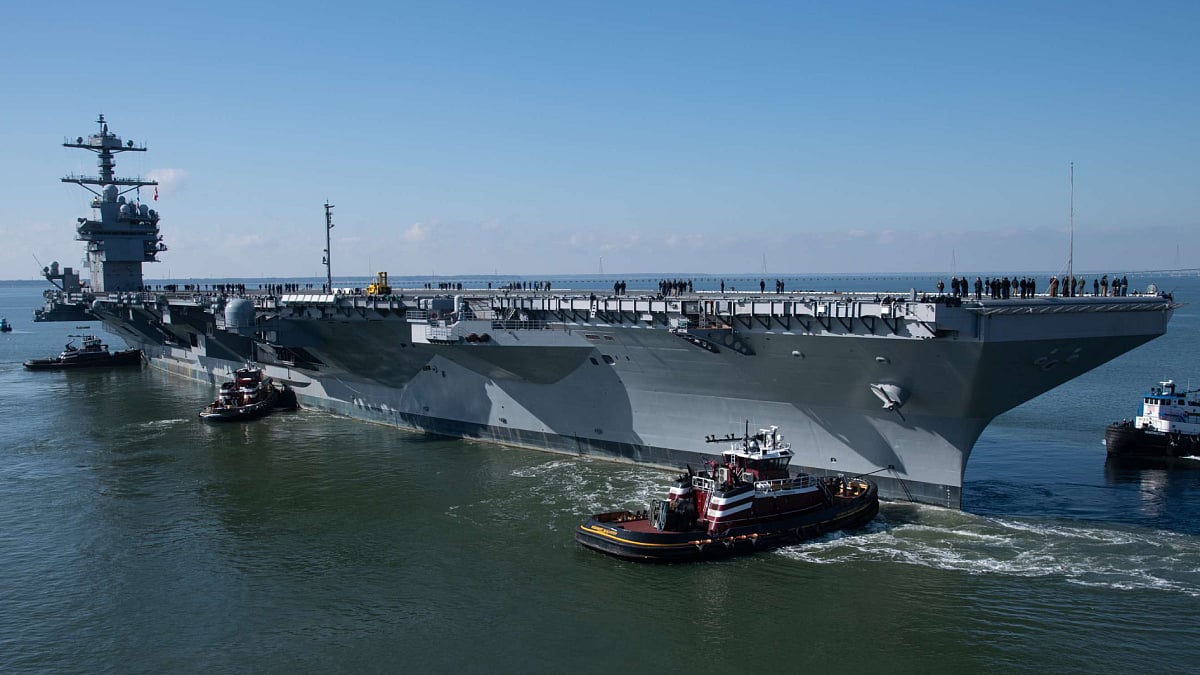 Builder’s sea trials completed for US Navy aircraft carrier Kennedy