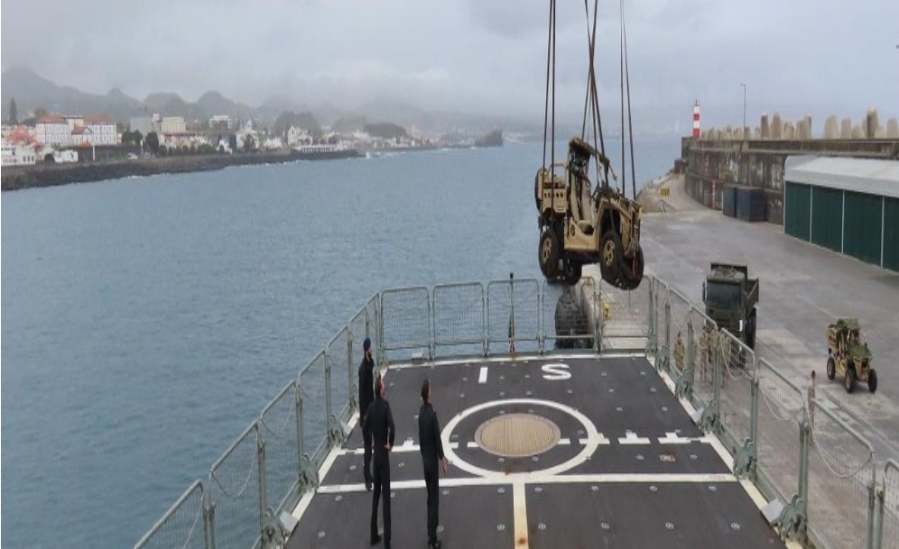 Navio da Marinha colabora com Exército no exercício FOCA_COLIBRI 26.1.