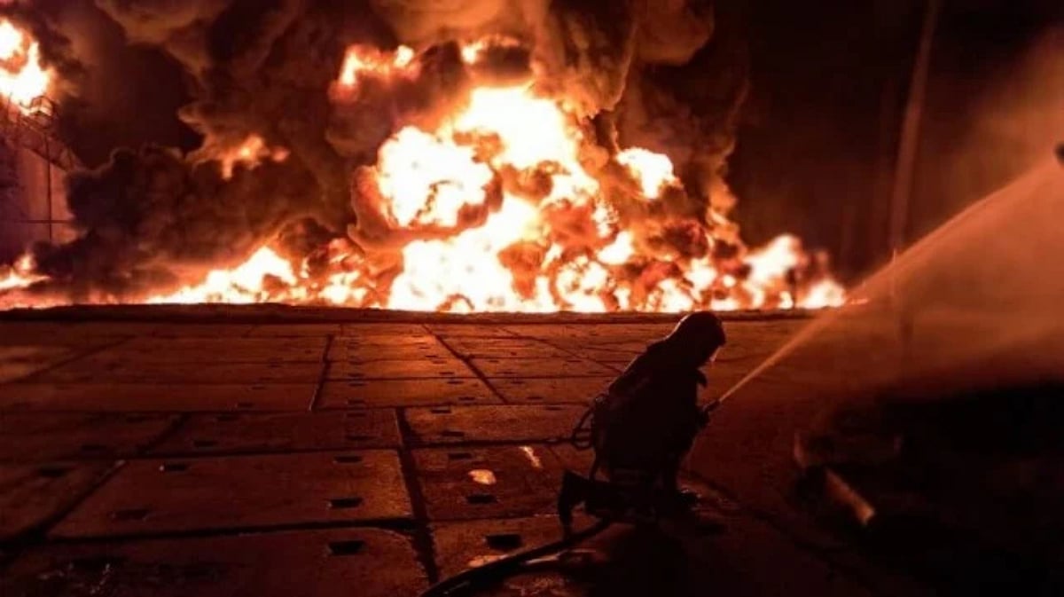 Russian drone attack kills one at Black Sea port, six injured