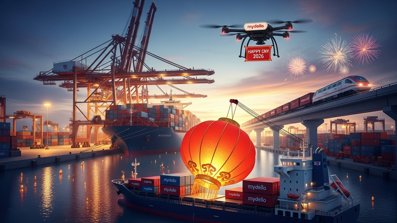 Ano Novo Lunar chinês abranda o shipping e provoca efeito dominó global.