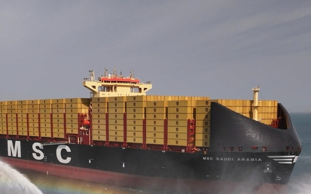 MSC batiza navio “Saudi Arabia” e amplia presença logística no Golfo