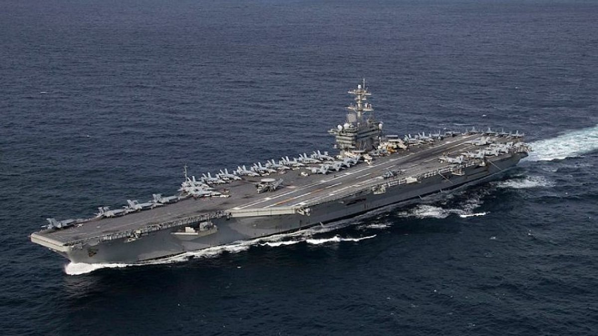 US reports first war casualties as Iran claims carrier hit