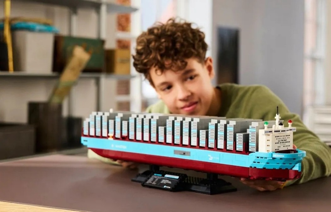 LEGO e Maersk lançam novo porta-contêiner dual-fuel após 12 anos