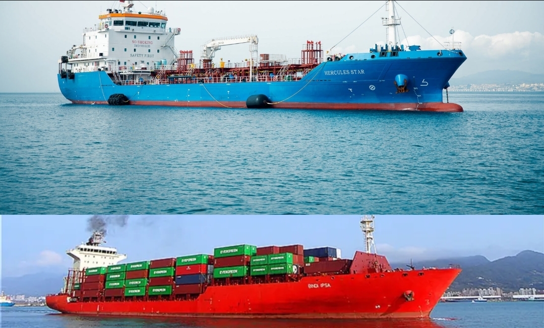 Dois navios europeus atacados no Estreito de Ormuz.
