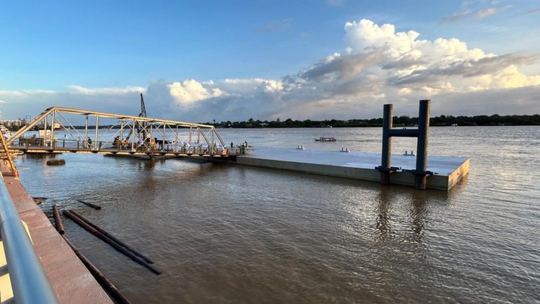 Novo terminal hidroviário de Santana (AP) amplia mobilidade fluvial na Amazônia Legal