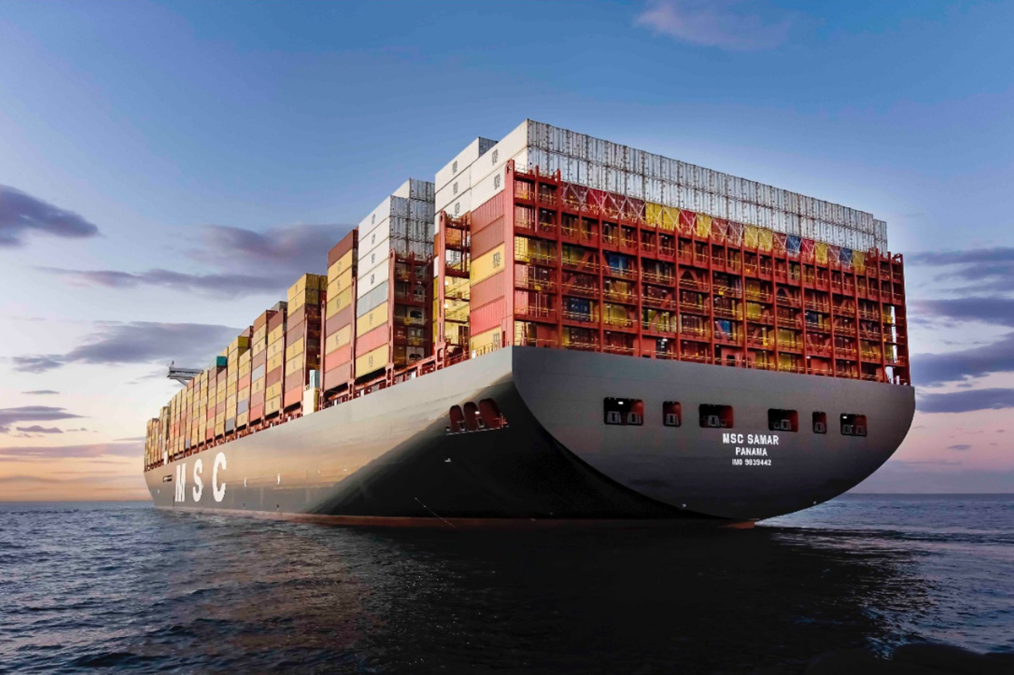 MSC decreta “fim de viagem” para contêineres com destino ao Golfo Árabe